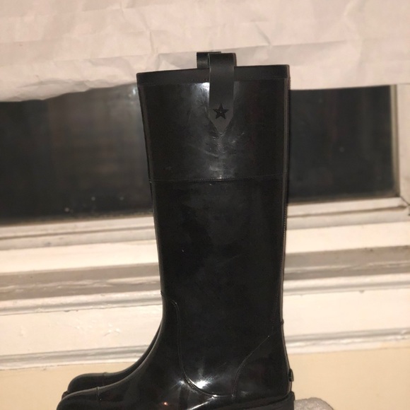 jimmy choo edith rain boots